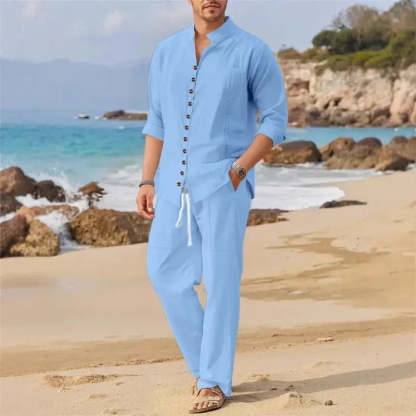 ✨ LIMITED-TIME 50% RABATT!Leichter Freizeit-Zweiteiler für Herren