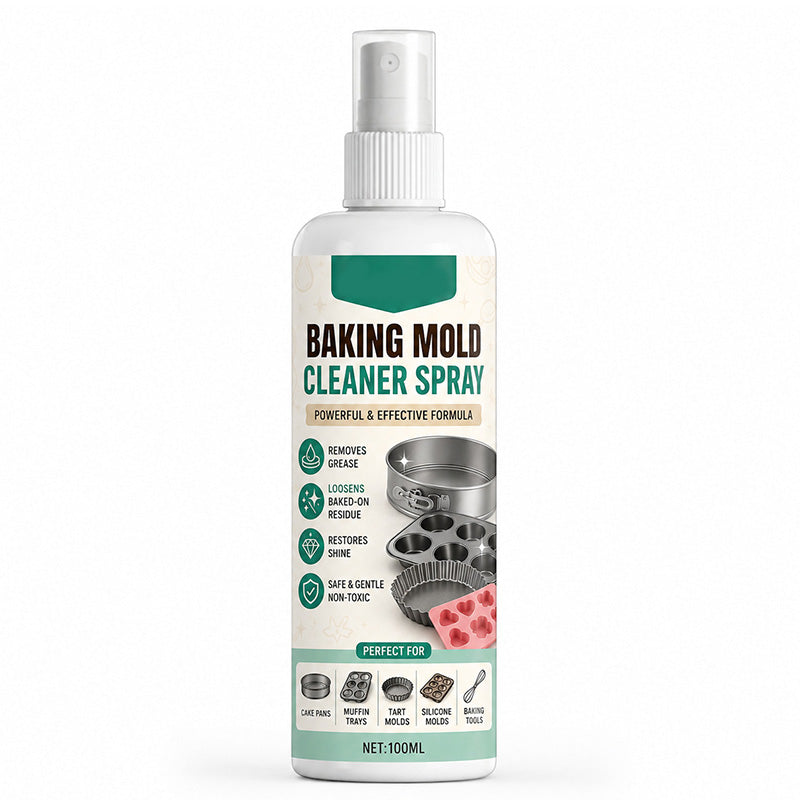 🧴 50% OFF! ✨ Gentle Formula Baking Mold Cleaner Spray – Easy Grease Removal, Less Scrubbing
