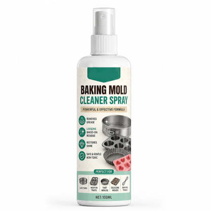 🧴 50% OFF! ✨ Gentle Formula Baking Mold Cleaner Spray – Easy Grease Removal, Less Scrubbing