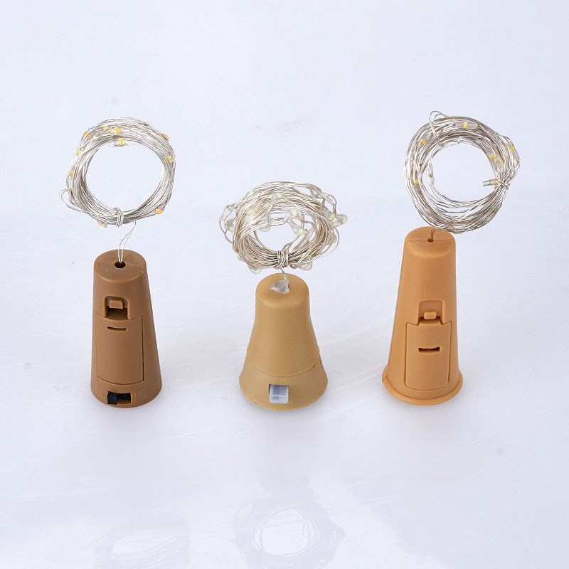 Lichterkette für Flaschenverschluss