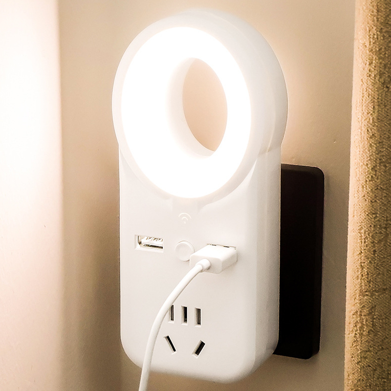 Multifunktionale USB-Sprachgesteuerte Nachtlampe