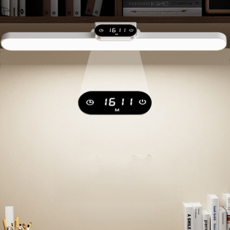  Schreibtischlampe mit Uhr für das Studentenwohnheim