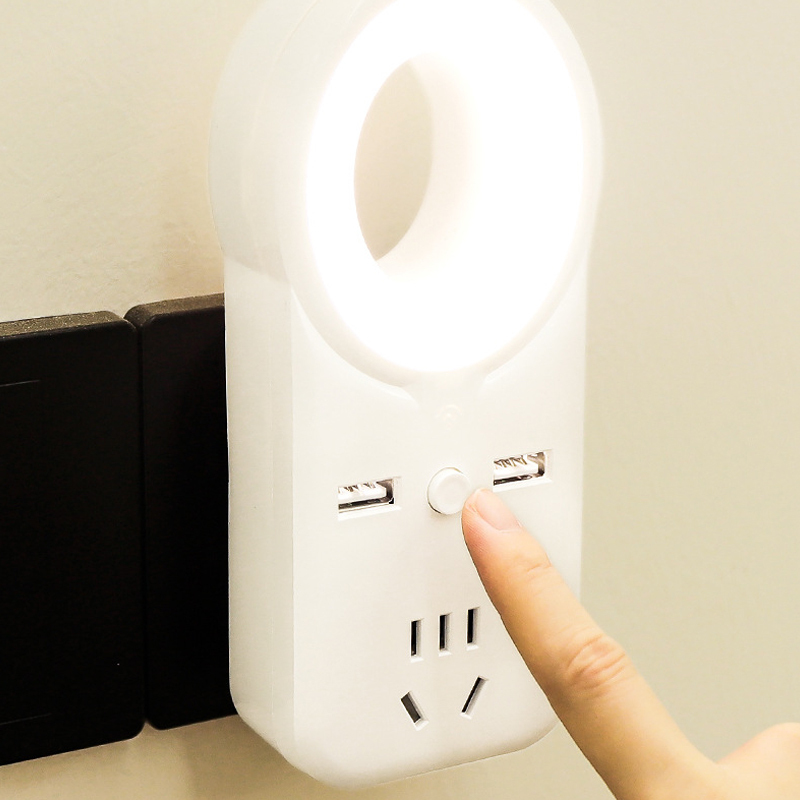 Multifunktionale USB-Sprachgesteuerte Nachtlampe