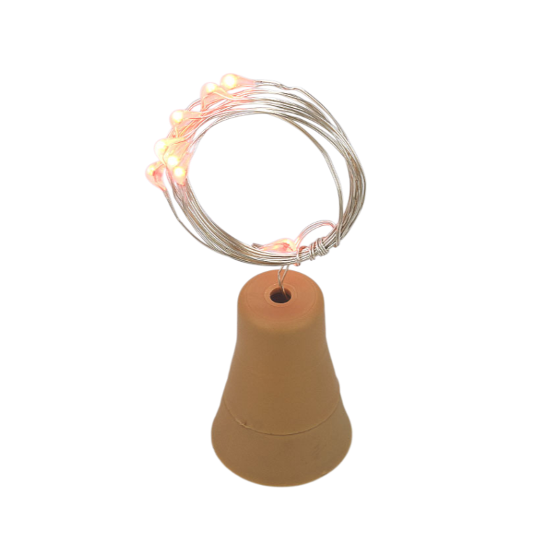 Lichterkette für Flaschenverschluss
