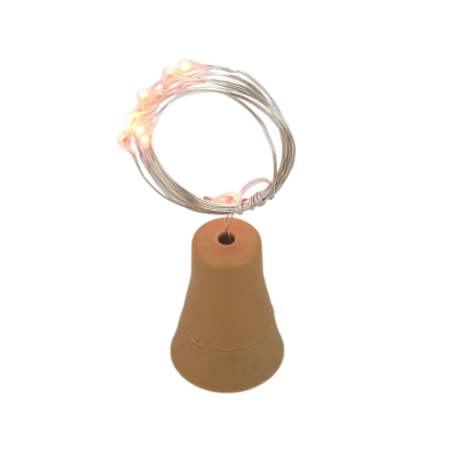 Lichterkette für Flaschenverschluss