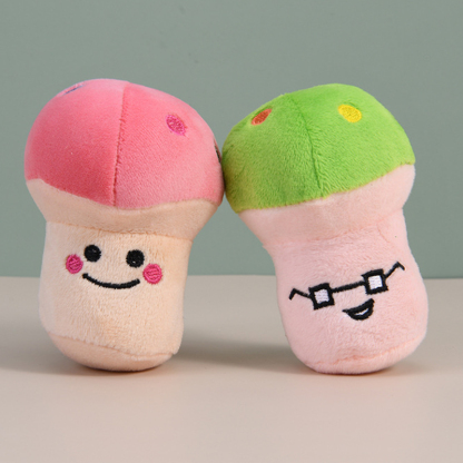 Pilzförmiges Haustier-Kauspielzeug