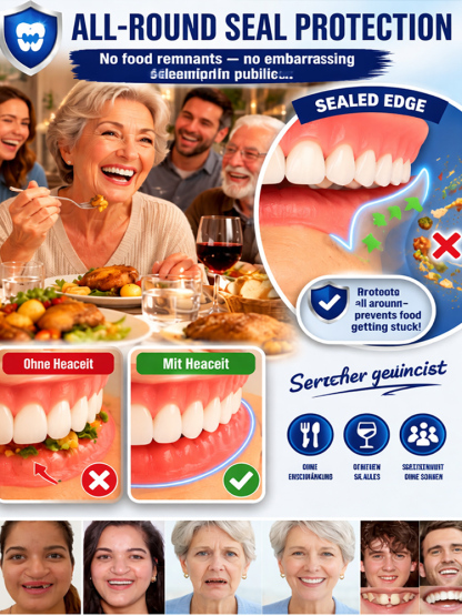 Natural Tooth-Like Stability Comfortable Denture