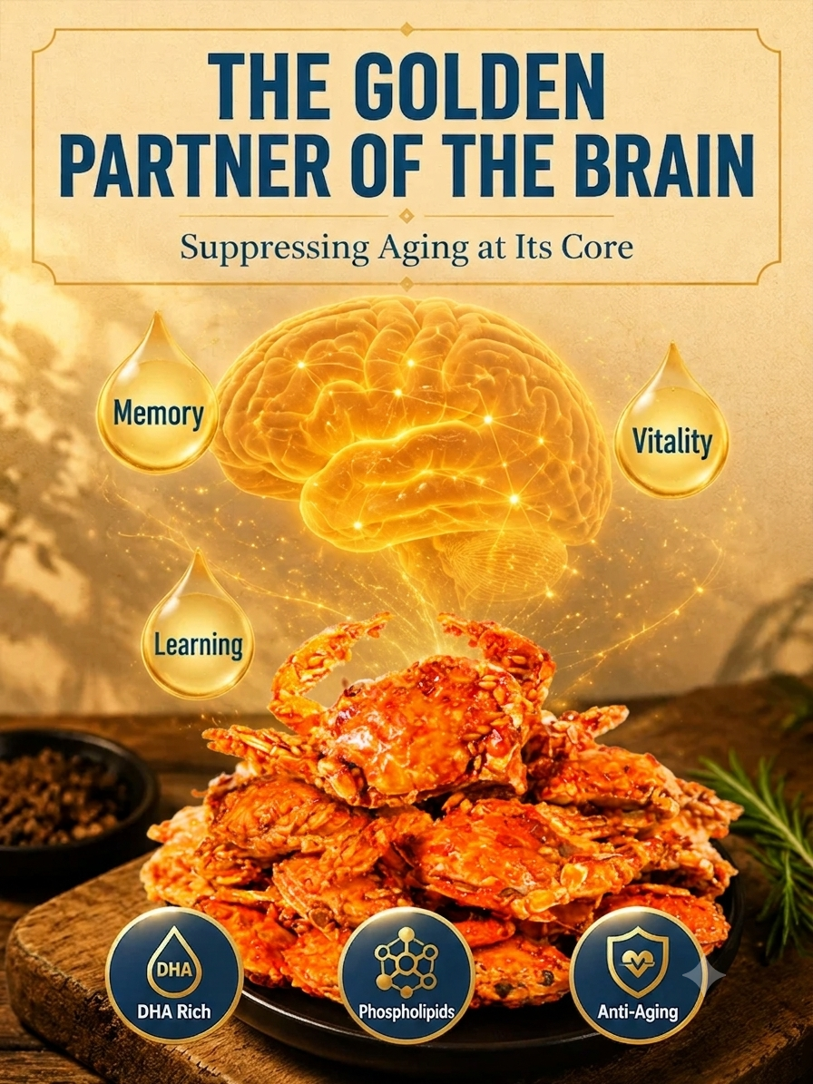 【0 Fat, High Protein】Crispy, Sweet, and Spicy Crab