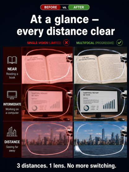 Ultra-light Diamond-Cut Rimless Reading Glasses
