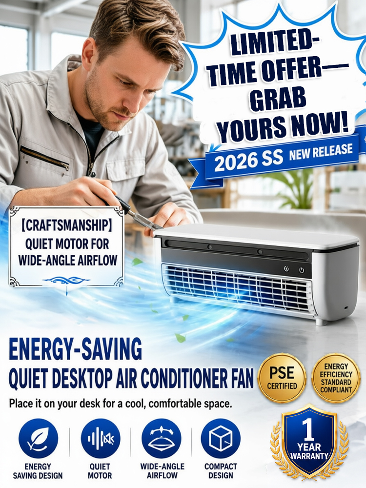Mini Desktop Air Conditioner Fan