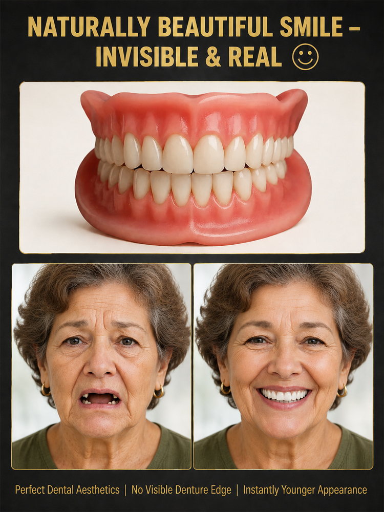 Full-coverage cosmetic dentures