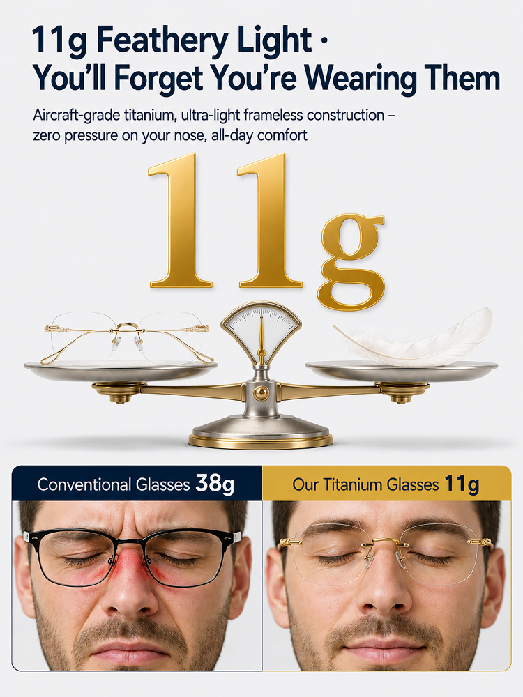 [Co-designed by Designers] Anti-Fatigue Zoom Auto-Tinting Glasses
