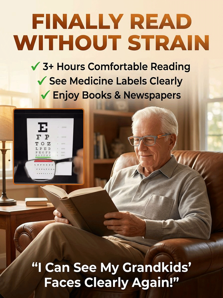 ✨Photochromic multifocal reading glasses(Indestructible / Smart Zoom / No Dizziness)