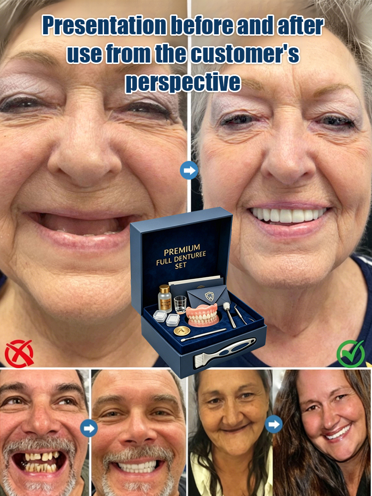 Strong Suction Full Denture for Confident Smile