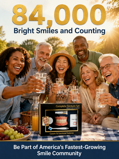 [Master of Oral Transformation] Get a Complete Set of Full-Mouth Dentures for a Perfect Smile