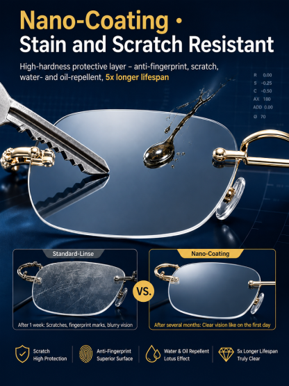 [Co-designed by Designers] Anti-Fatigue Zoom Auto-Tinting Glasses
