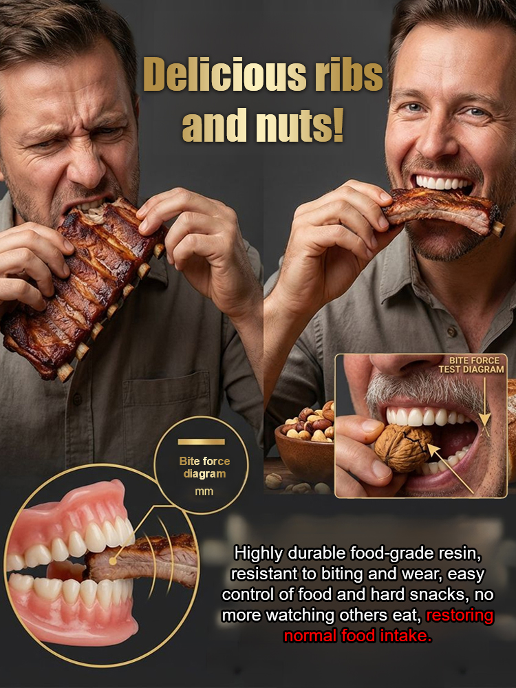 Strong Suction Full Denture for Confident Smile