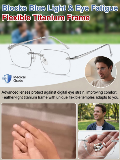 【Say goodbye to swapping glasses】 These smart auto-focus lenses adjust to your sight in real time.