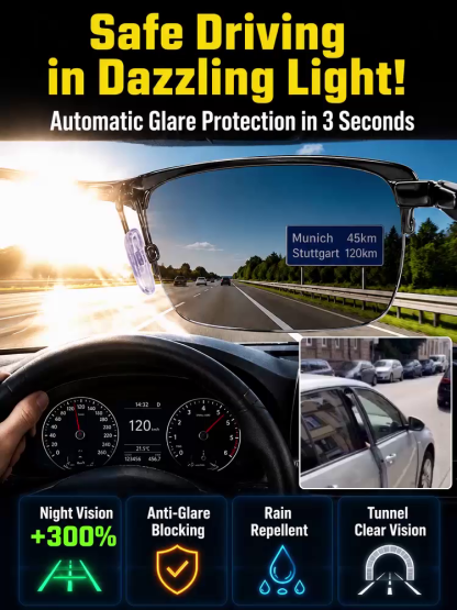 Smart photochromic variable focus multifunctional reading glasses