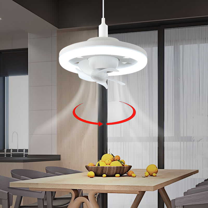 Multifunctional remote control ceiling fan light