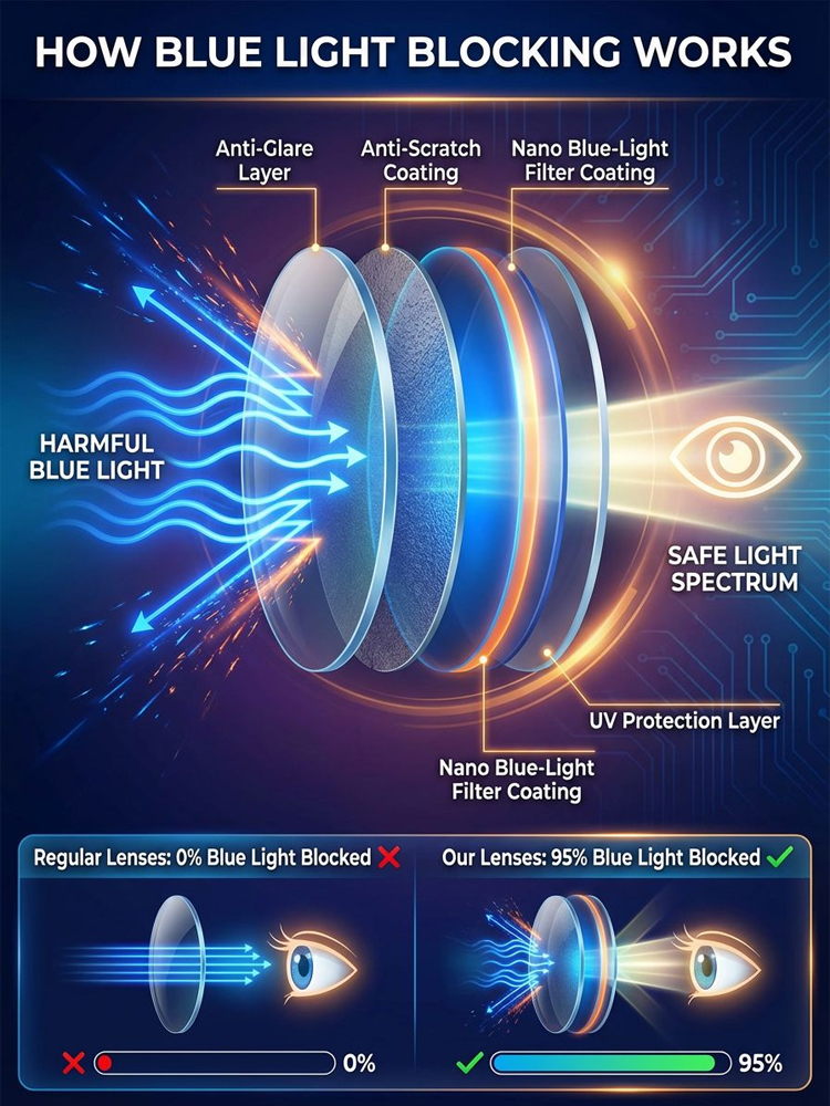 ✨Photochromic multifocal reading glasses(Indestructible / Smart Zoom / No Dizziness)