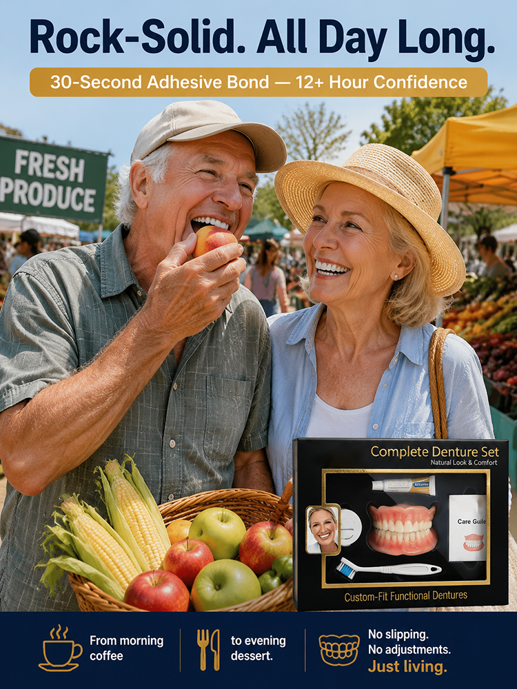 [Master of Oral Transformation] Get a Complete Set of Full-Mouth Dentures for a Perfect Smile