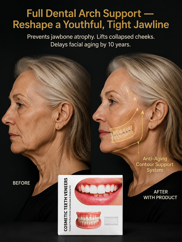 Full-coverage cosmetic dentures