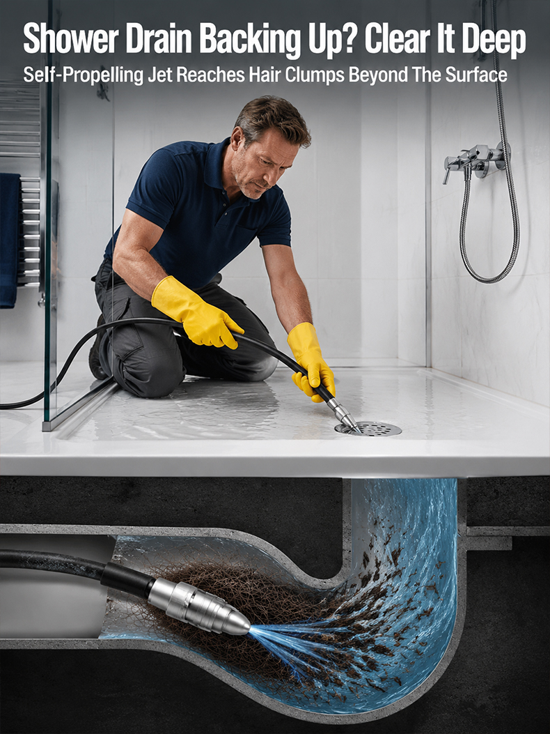 Hurricane-Level Professional Pipe Unclogging King