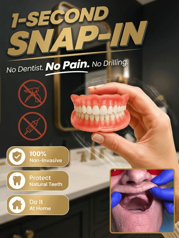 Full-coverage cosmetic dentures