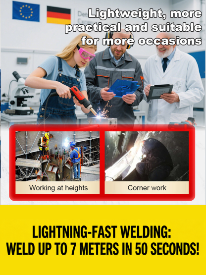 Pro Portable Laser Welder (90-480°C) | Zero Sparks | No Experience, Pro Results in 0.1s