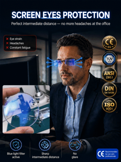 Ultra-light Diamond-Cut Rimless Reading Glasses