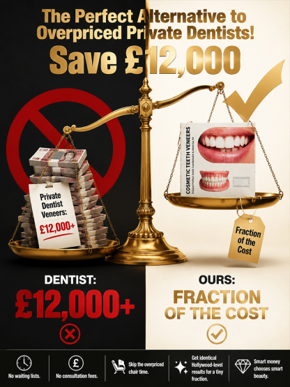Full-coverage cosmetic dentures