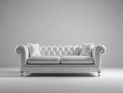 Divano 2 posti rivestito in pelle 170x90x75cm - bianco - per soggiorno - stile classico-Nookgohub