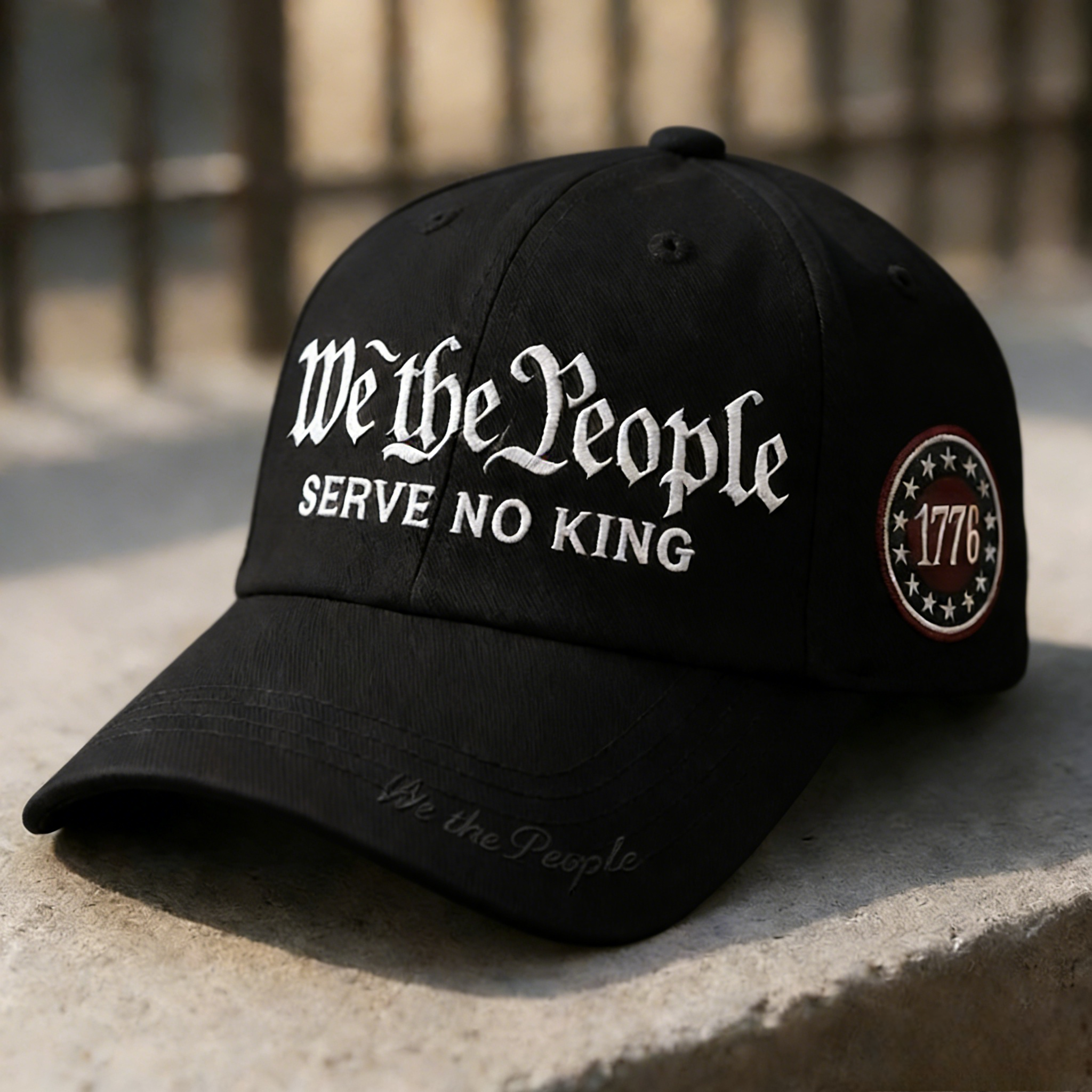 🔥LAST DAY 70% OFF-2026 We The People 《SERVE NO KING》 Vintage Baseball Cap