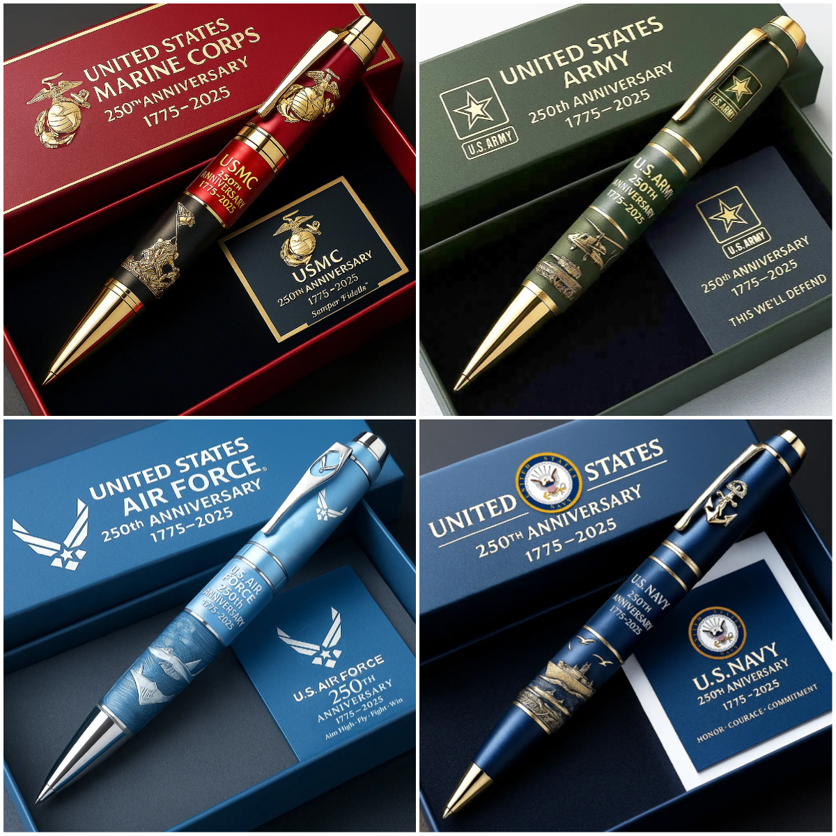 🏆Limited-time offer! Commemorative fountain pen for the 250th anniversary of the founding of the United States