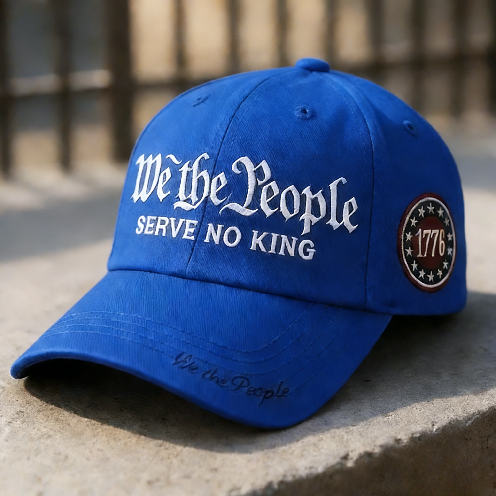 🔥LAST DAY 70% OFF-2026 We The People 《SERVE NO KING》 Vintage Baseball Cap