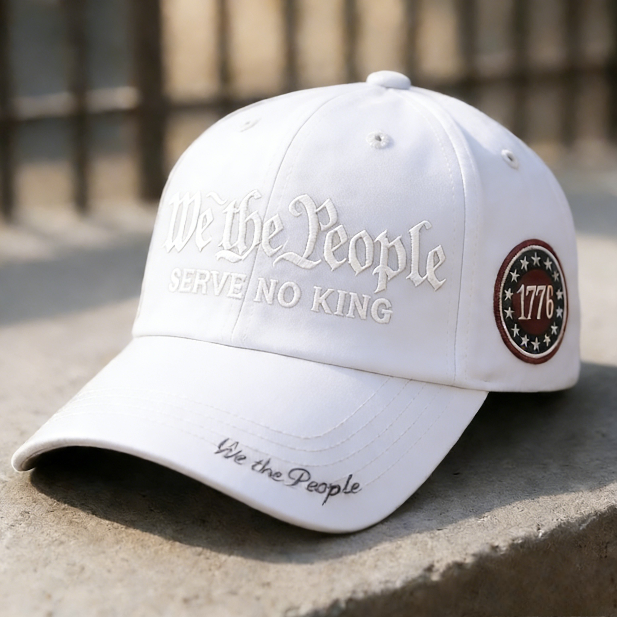 🔥LAST DAY 70% OFF-2026 We The People 《SERVE NO KING》 Vintage Baseball Cap