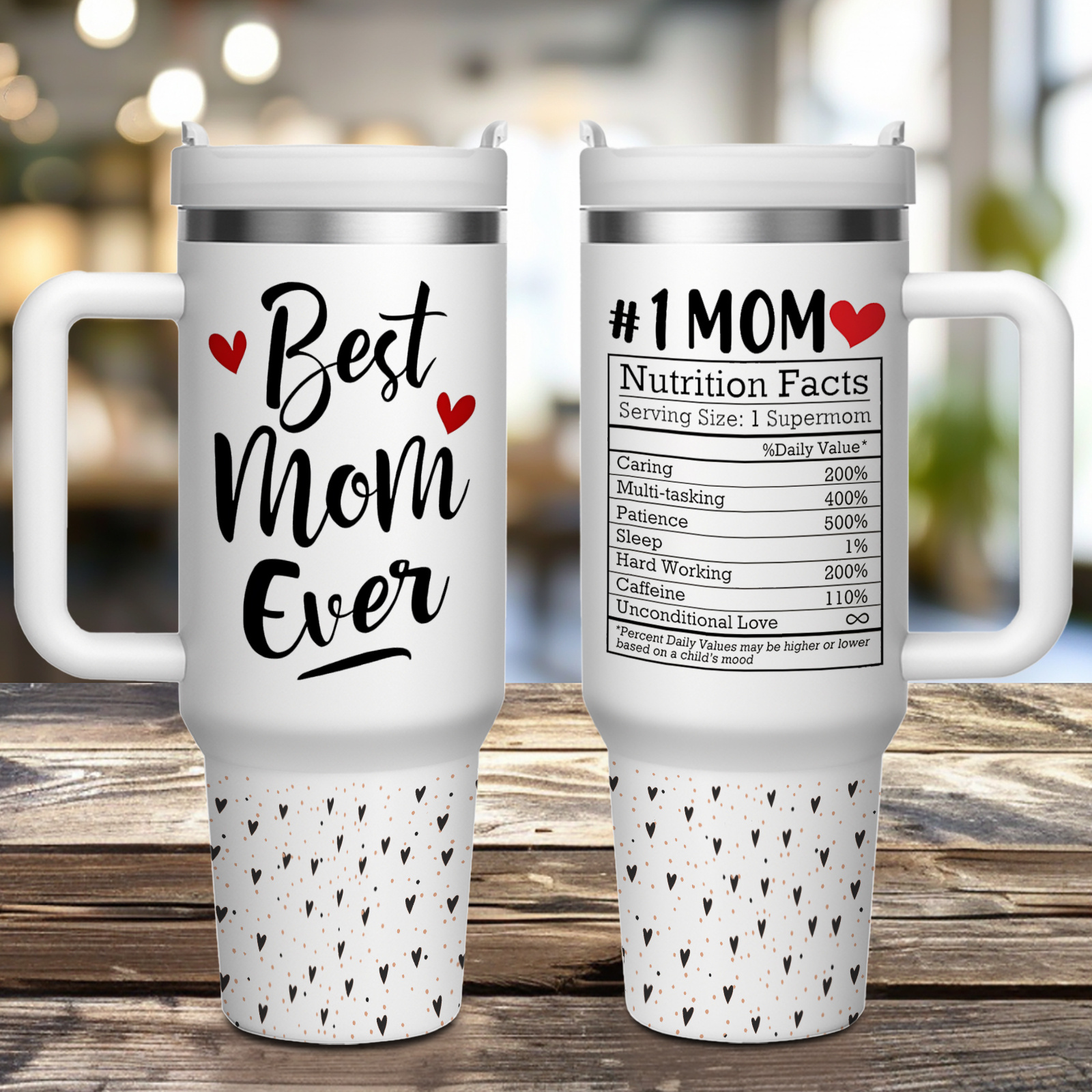 40oz Insulated Mom Tumbler – Perfect Mother’s Day Gift