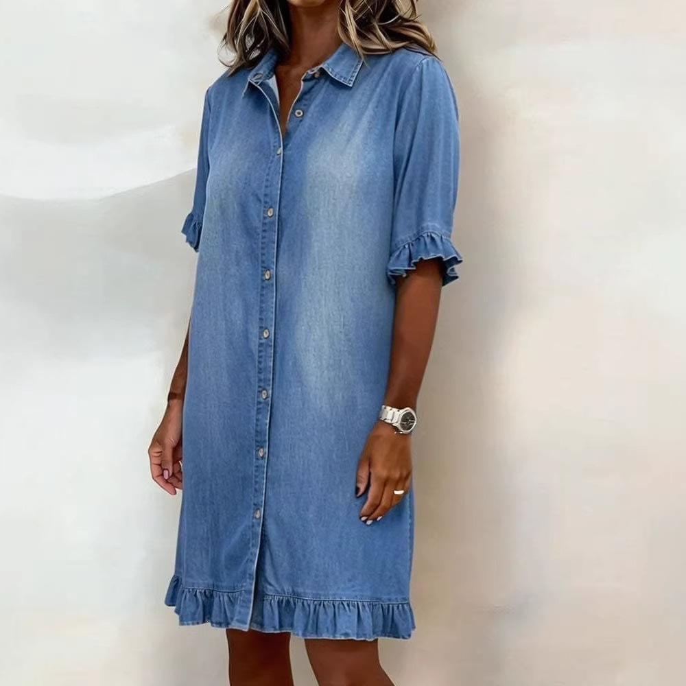 Spring–Summer Denim Dress