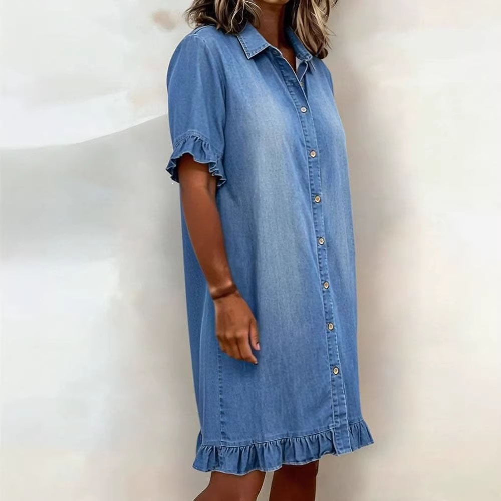 Spring–Summer Denim Dress