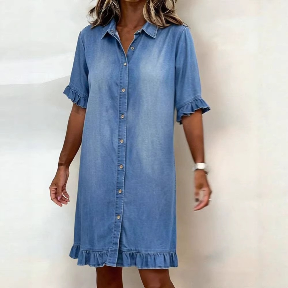 Spring–Summer Denim Dress