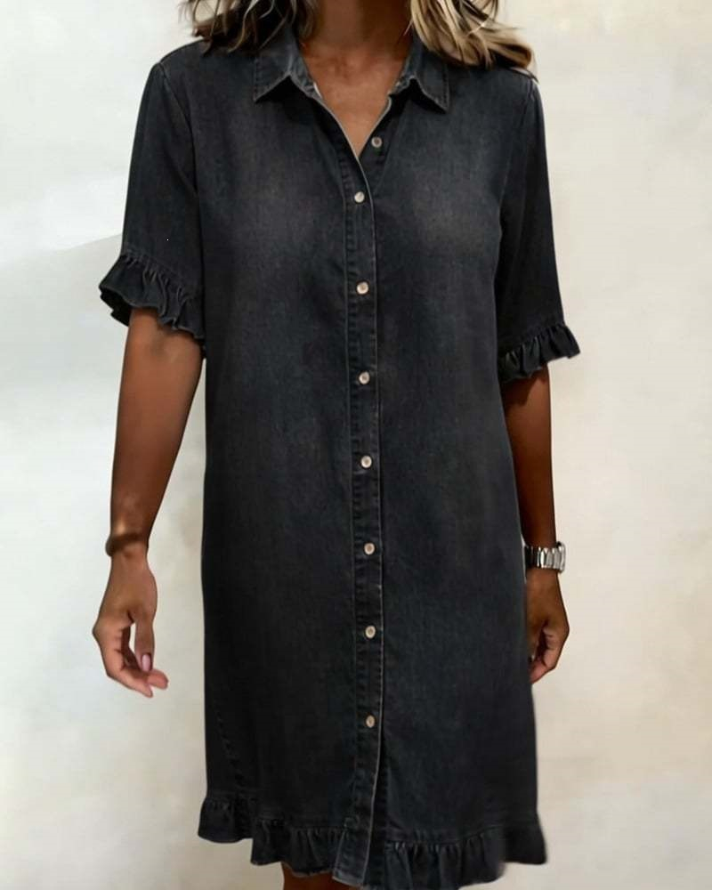 Spring–Summer Denim Dress