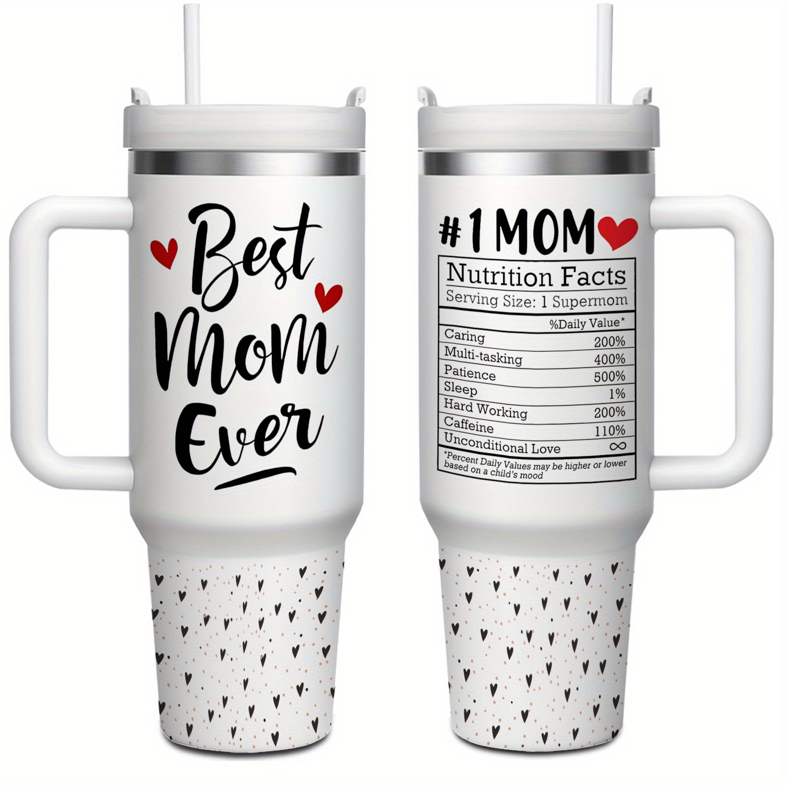 40oz Insulated Mom Tumbler – Perfect Mother’s Day Gift