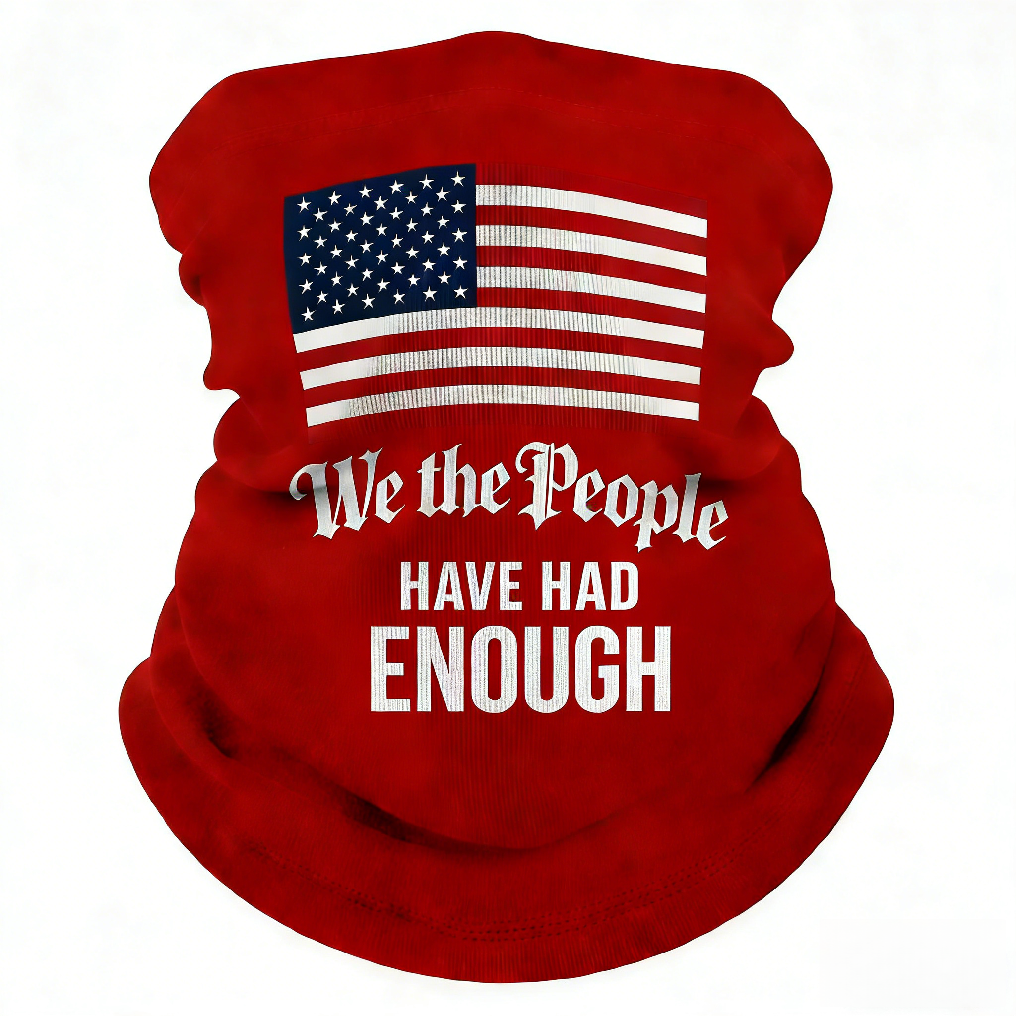 🧢🔥100K+ Sold - US-250th "We The People” Washable Face Mask Neck Gaiter
