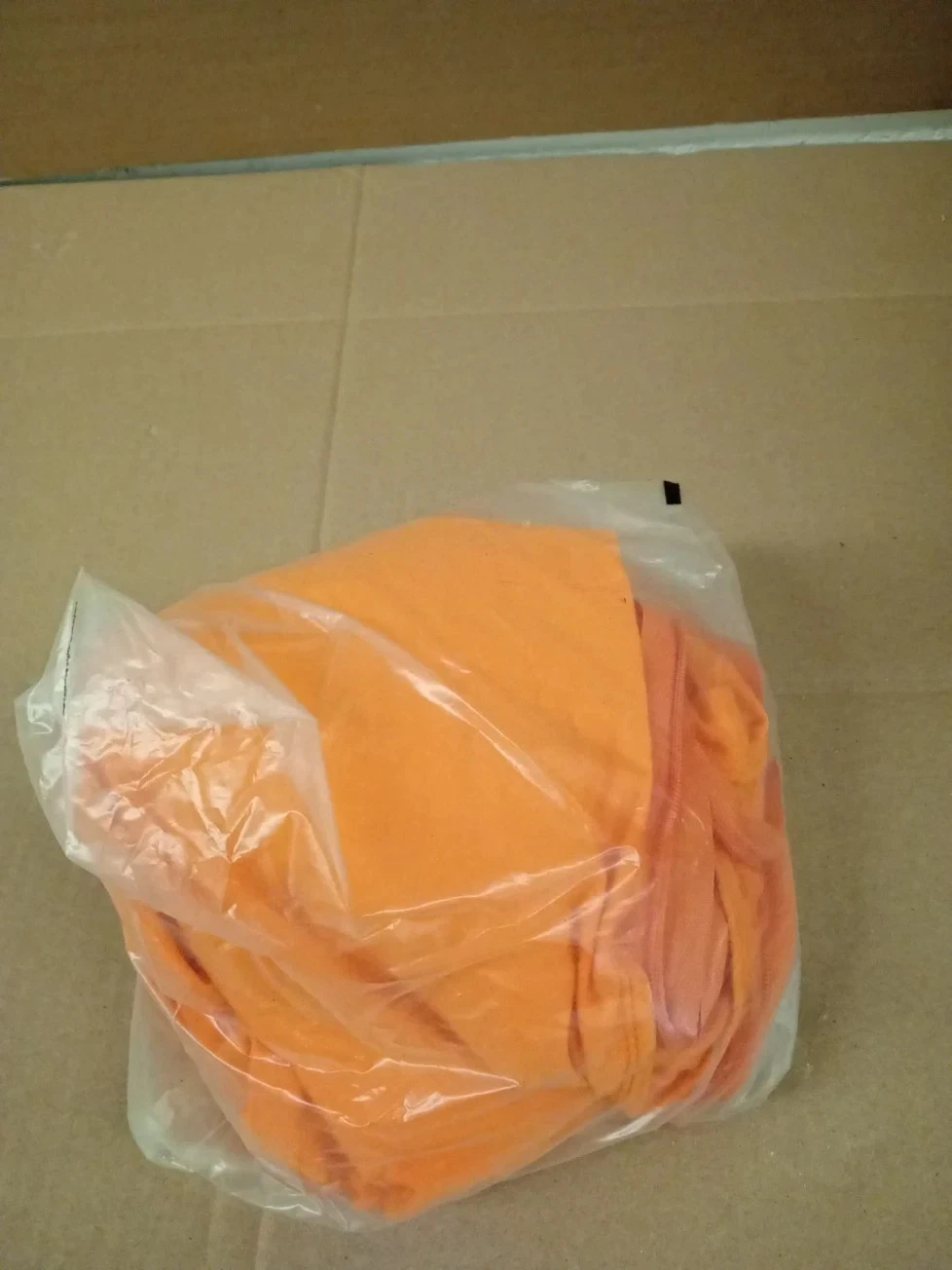 GWAWG Lorax Orange Full Body Suit Women Men Funny Costume Mustache Large