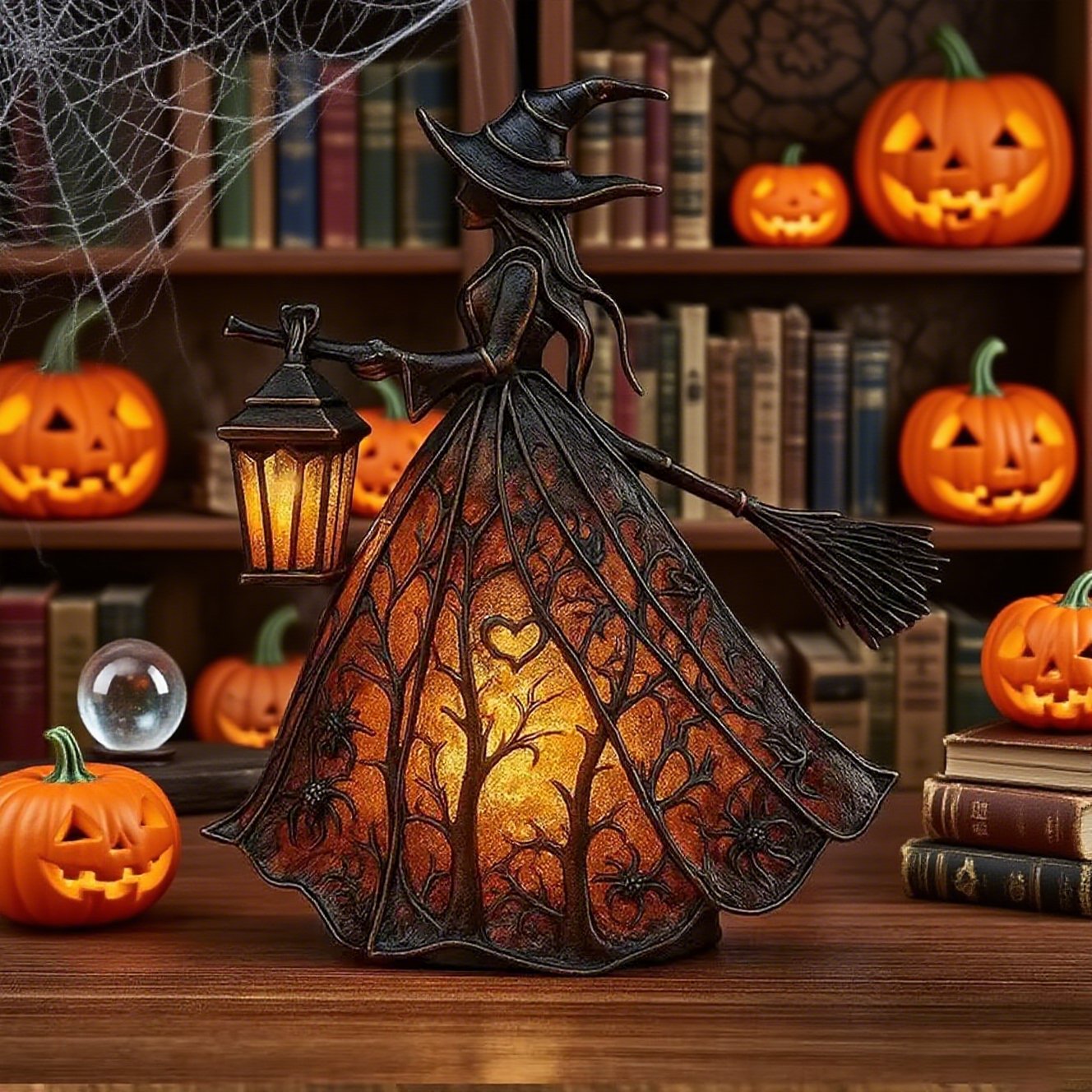 🔥LAST DAY 49% OFF -  Halloween Witch Lamp