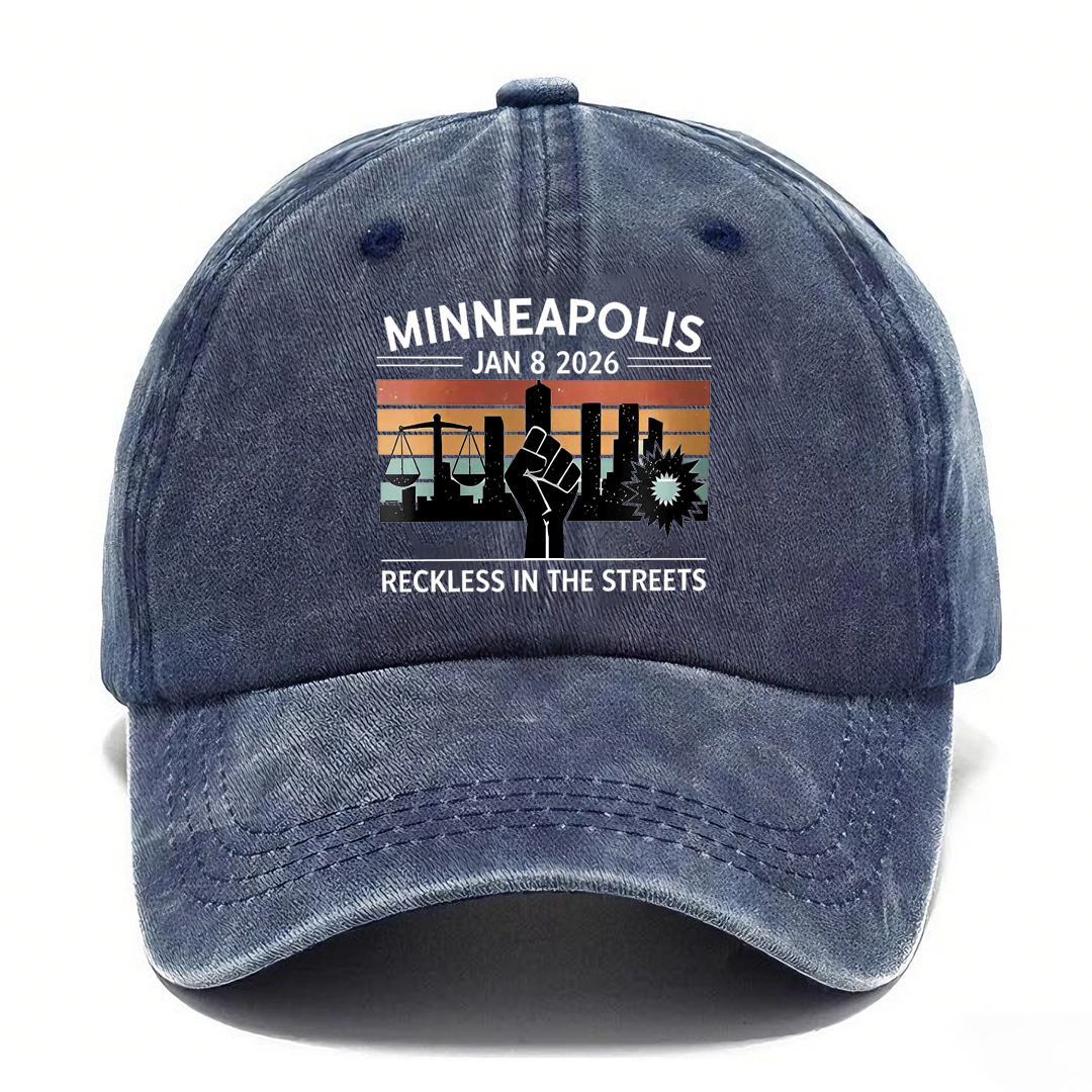 Unisex Justice For GOODness Printed Casual Hat