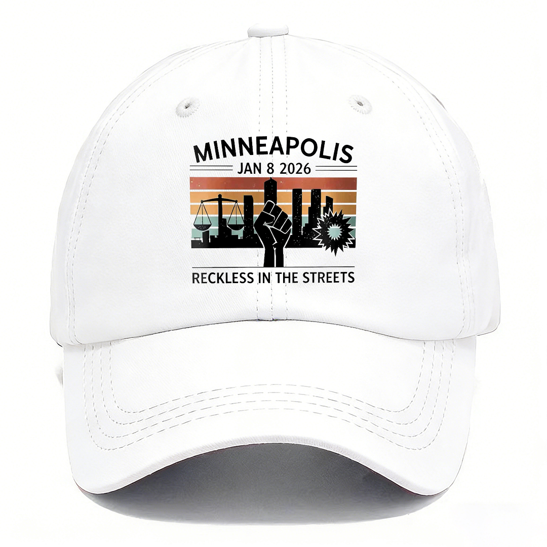 Unisex Justice For GOODness Printed Casual Hat