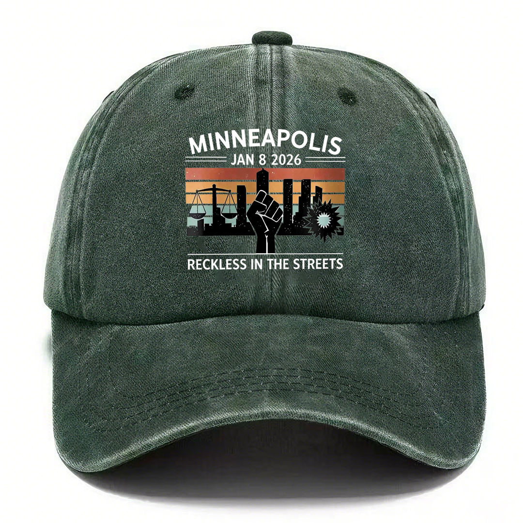 Unisex Justice For GOODness Printed Casual Hat