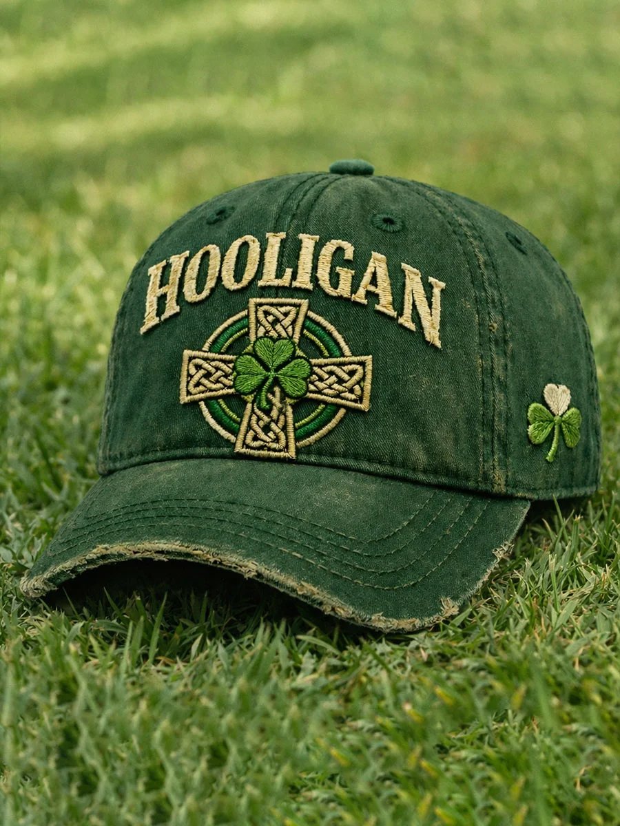 Unisex St. Patrick's Day art print hat